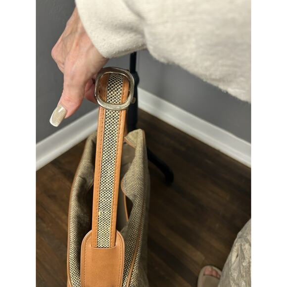 Vintage Samsonite Tweed Luggage. Overnight bag. Carry on. Travel. Classic. - Picture 8 of 8